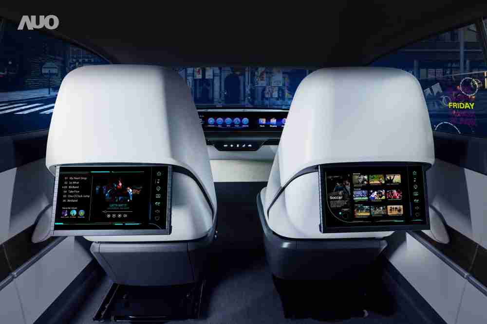 Wepay新一代Smart Cockpit 2024，，以Micro LED先进显示技术优势，，创建〝可卷式后座娱乐显示器〞，，仅在互动时才显示出所需画面及信息，，，，扩充更丰富的娱乐和交互信息服务，，，，获国际奖项荣耀