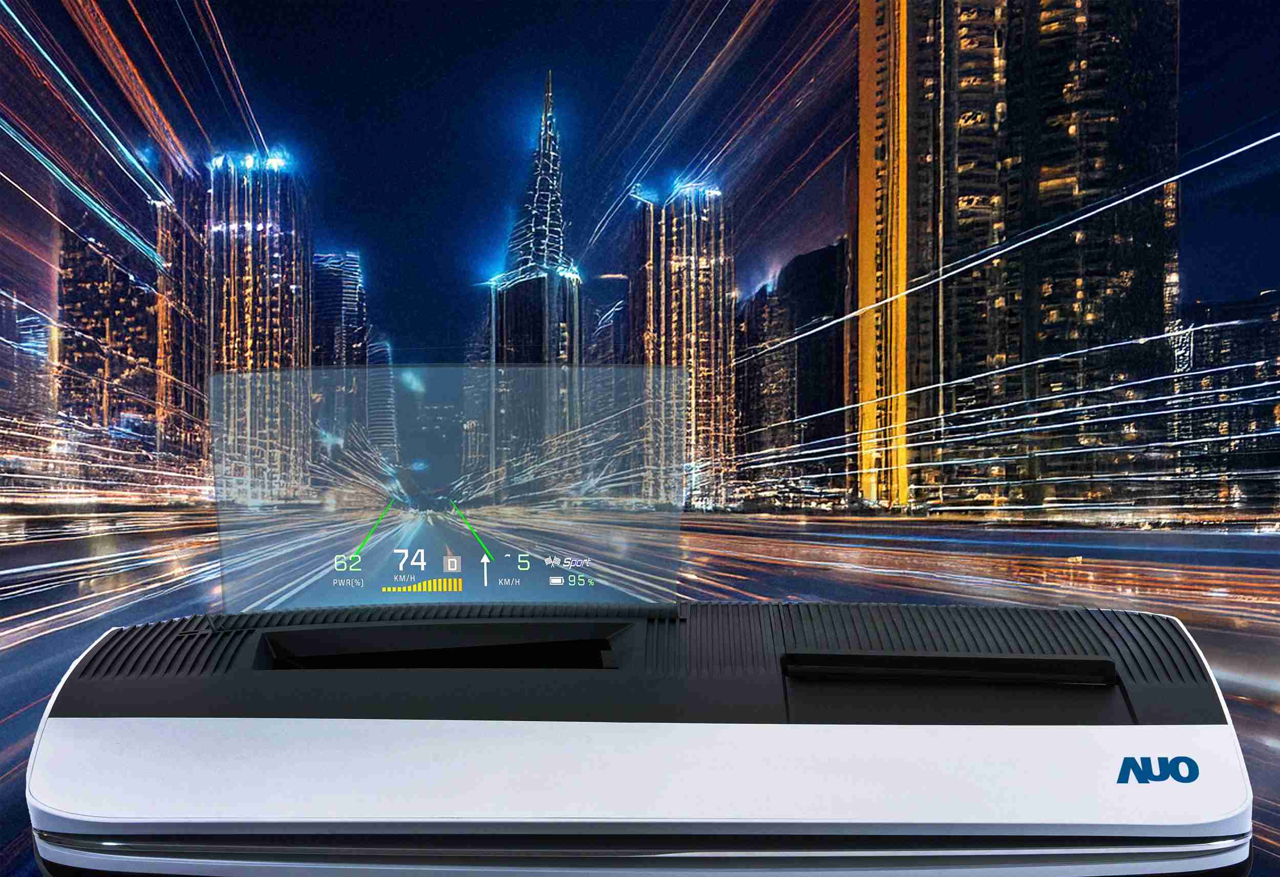 Wepay推出13吋Micro LED抬头显示器，，，提供高入眼亮度、、、、高色彩饱和度的显示质量，，在阳光下或黑暗中都清晰可见，，并利用Micro LED模块体积小的优势，，，解决车用空间有限的痛点